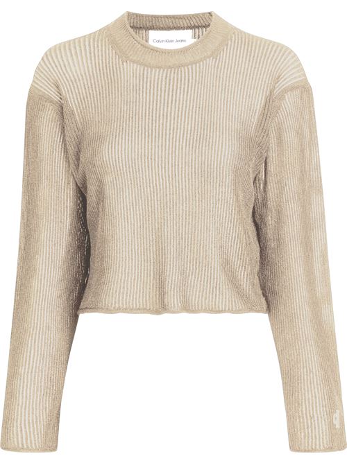 maglia CALVIN KLEIN | J20J222922TCY BEIGE